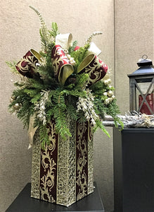 "More than Elegant" Lighted Christmas Holiday Box