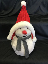 Snowman Doll Red and White Collection