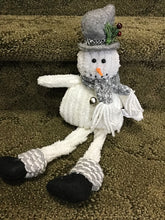 Snowman Doll Family Gray and White Collection