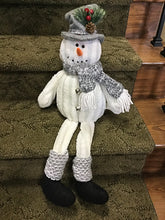 Snowman Doll Family Gray and White Collection